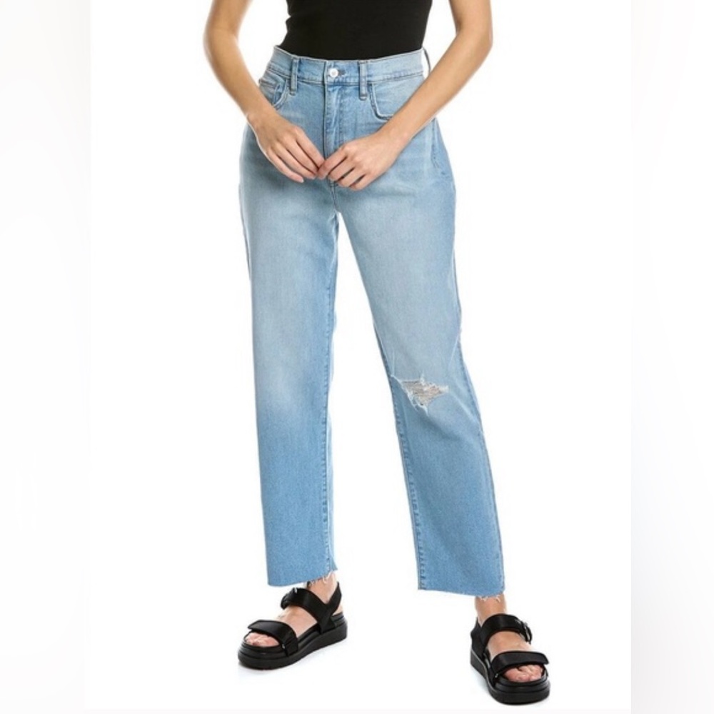 Hudson Kass Jeans Light Blue Distressed Denim